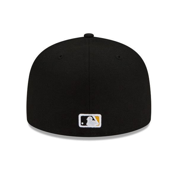 Pittsburgh Pirates New Era MLB Exclusive CLUSTER 59Fifty Fitted Hat - Black/Gray Bottom