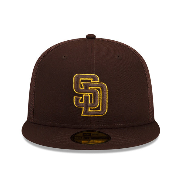 San Diego Padres New Era 2022 Batting Practice 59FIFTY Fitted Hat - Brown/Yellow