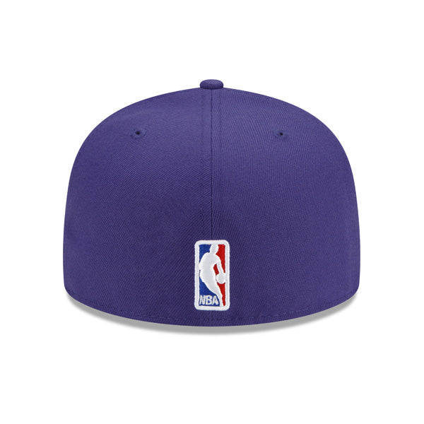 Phoenix Suns JUST DON NBA Exclusive New Era 59Fifty Fitted Hat - Purple/Gray UV
