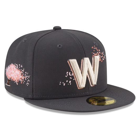 Washington Nationals New Era 2022 City Connect 59FIFTY Fitted Hat - Graphite