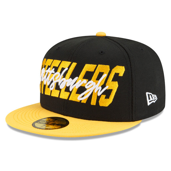 Pittsburgh Steelers New Era 2022 NFL Draft On-Stage 59FIFTY Fitted Hat