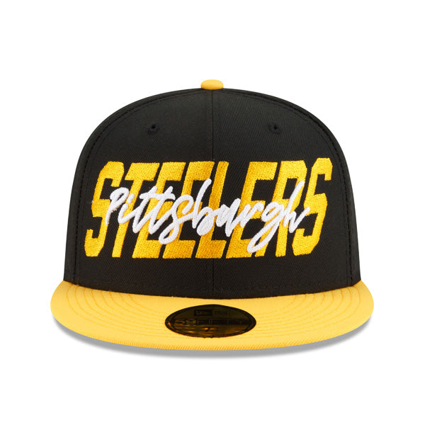 Pittsburgh Steelers New Era 2022 NFL Draft On-Stage 59FIFTY Fitted Hat