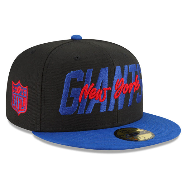 New York Giants New Era 2022 NFL Draft On-Stage 59FIFTY Fitted Hat