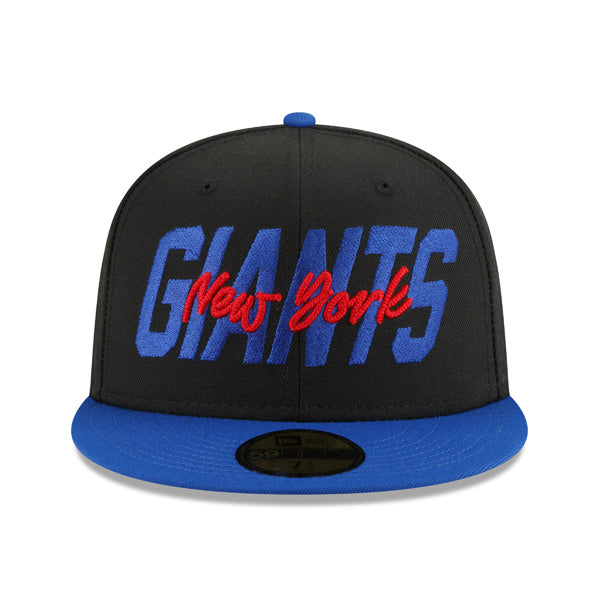 New York Giants New Era 2022 NFL Draft On-Stage 59FIFTY Fitted Hat