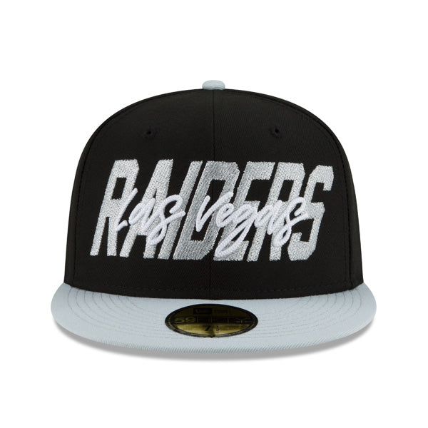 Las Vegas Raiders New Era 2022 NFL Draft On-Stage 59FIFTY Fitted Hat