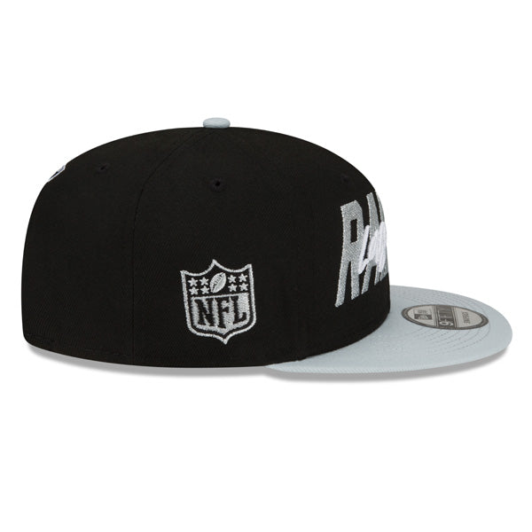 Las Vegas Raiders New Era 2022 NFL Draft Official On-Stage 9FIFTY Snapback Hat