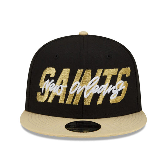 New Orleans Saints New Era 2022 NFL Draft Official On-Stage 9FIFTY Snapback Hat