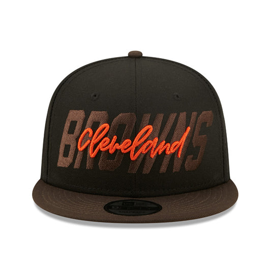 Cleveland Browns New Era 2022 NFL Draft Official On-Stage 9FIFTY Snapback Hat