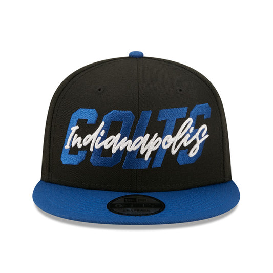 Indianapolis Colts New Era 2022 NFL Draft Official On-Stage 9FIFTY Snapback Hat