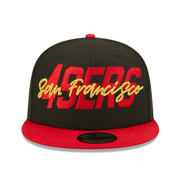 San Francisco 49ers New Era 2022 NFL Draft Official On-Stage 9FIFTY Snapback Hat