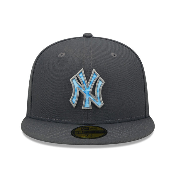 New York Yankees New Era 2022 FATHER'S DAY On-Field 59FIFTY Fitted Hat - Graphite/Sky