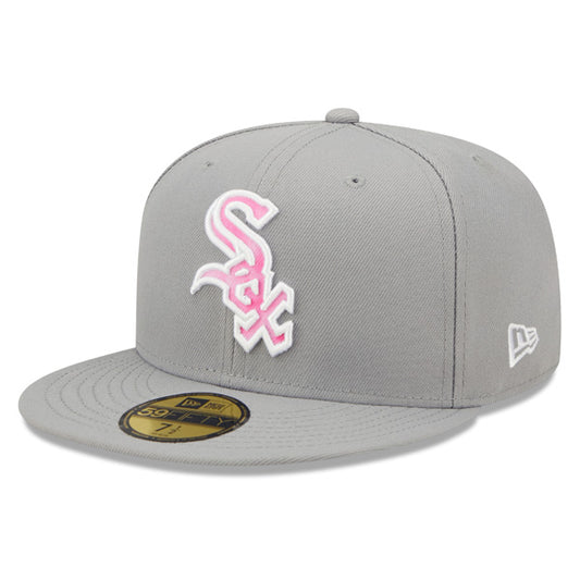Chicago White Sox New Era 2022 Mother's Day On-Field 59FIFTY Fitted Hat - Gray/Pink