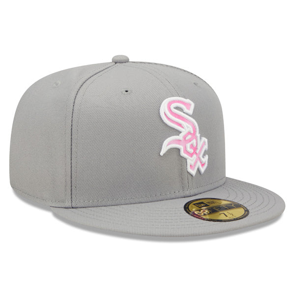 Chicago White Sox New Era 2022 Mother's Day On-Field 59FIFTY Fitted Hat - Gray/Pink