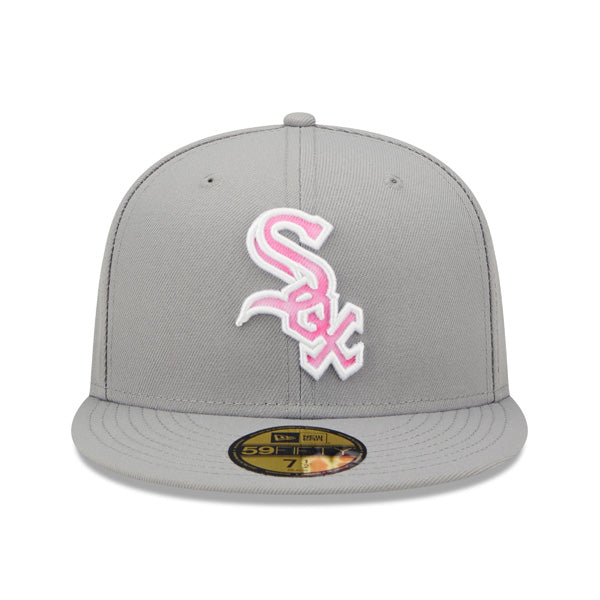 Chicago White Sox New Era 2022 Mother's Day On-Field 59FIFTY Fitted Hat - Gray/Pink