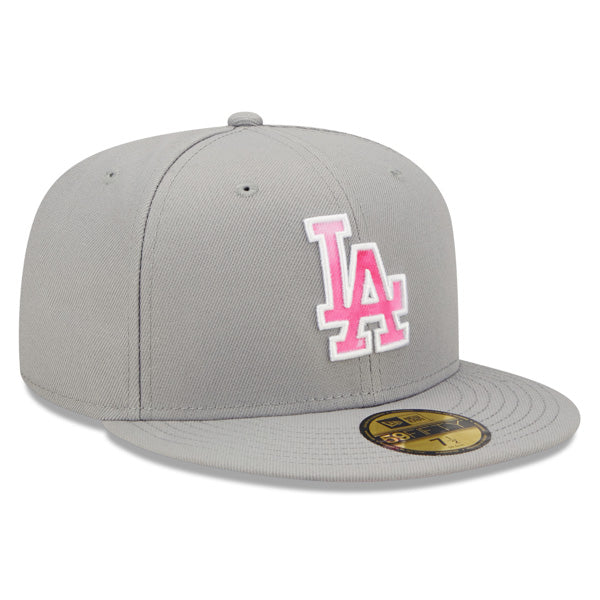 Los Angeles Dodgers New Era 2022 Mother's Day On-Field 59FIFTY Fitted Hat - Gray/Pink