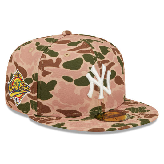 New York Yankees New Era 1996 World Series DUCK CAMO 59Fifty Fitted Hat - Camo Deluxe