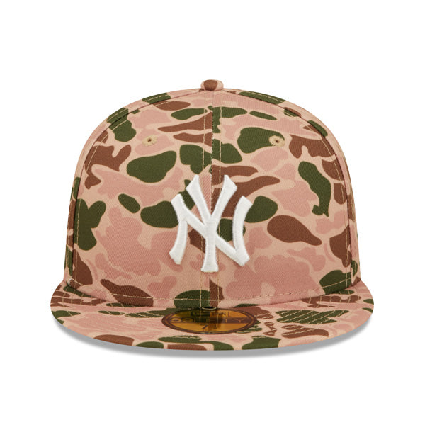 New York Yankees New Era 1996 World Series DUCK CAMO 59Fifty Fitted Hat - Camo Deluxe