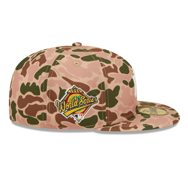 New York Yankees New Era 1996 World Series DUCK CAMO 59Fifty Fitted Hat - Camo Deluxe