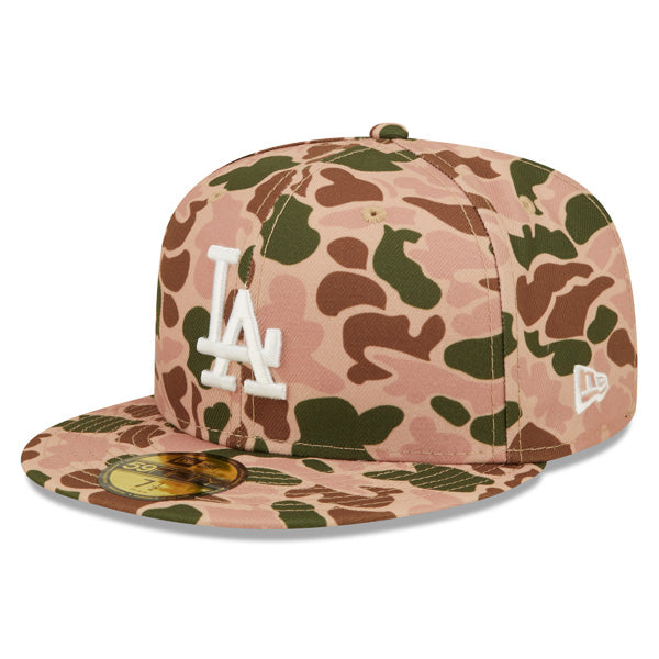 Los Angeles Dodgers New Era 1988 World Series DUCK CAMO 59Fifty Fitted Hat - Camo Deluxe