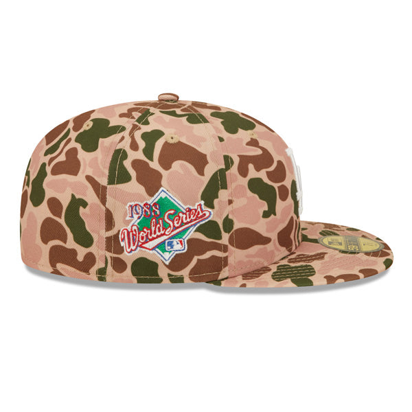 Los Angeles Dodgers New Era 1988 World Series DUCK CAMO 59Fifty Fitted Hat - Camo Deluxe