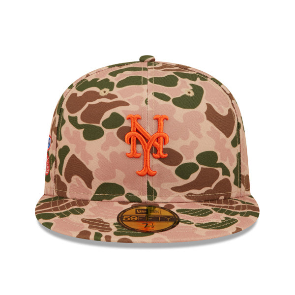 New York Mets New Era 1986 World Series DUCK CAMO 59Fifty Fitted Hat - Camo Deluxe