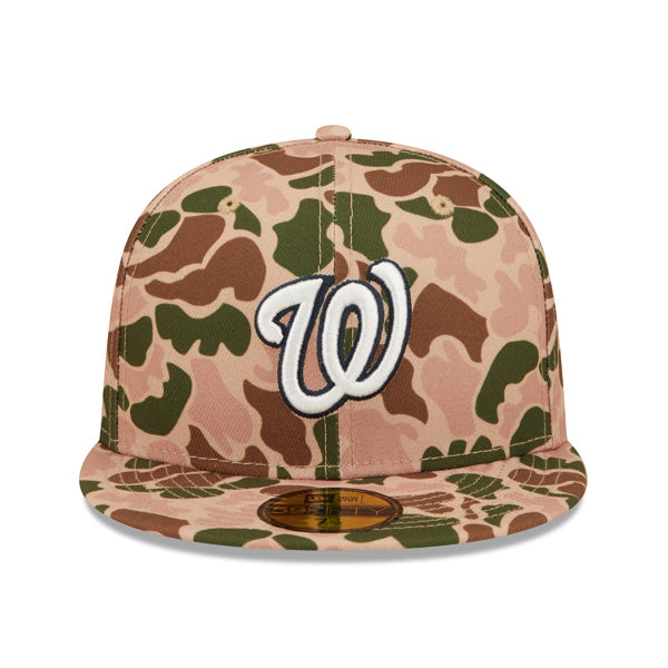 Washington Nationals 2019 World Series DUCK CAMO 59Fifty Fitted Hat - Camo Deluxe