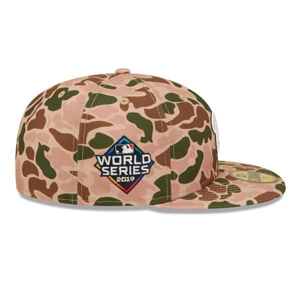 Washington Nationals 2019 World Series DUCK CAMO 59Fifty Fitted Hat - Camo Deluxe