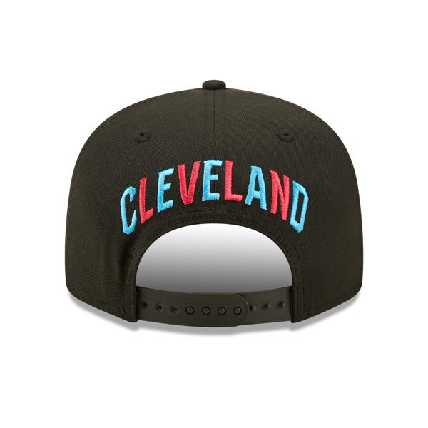 NBA Official New Era 2022 All-Star Game Starry 9FIFTY Snapback Adjustable Hat - Black