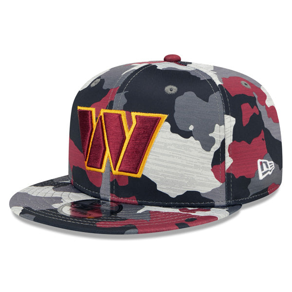 Washington Commanders New Era 2022 NFL Training Camp Official 9FIFTY Snapback Adjustable Hat - Camo