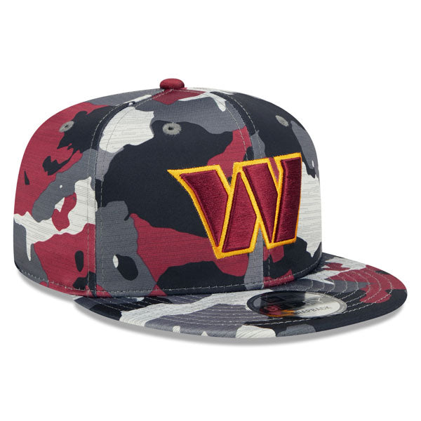 Washington Commanders New Era 2022 NFL Training Camp Official 9FIFTY Snapback Adjustable Hat - Camo