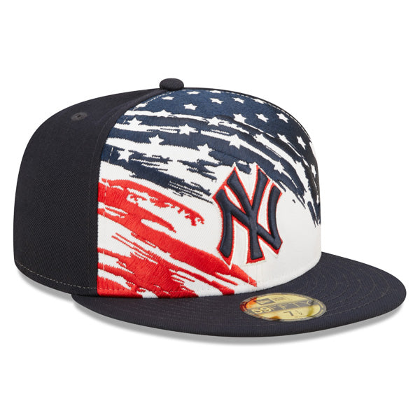 New York Yankees New Era 4TH OF JULY On-Field 59FIFTY Fitted Hat - Navy