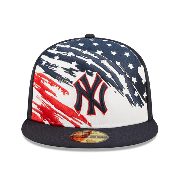 New York Yankees New Era 4TH OF JULY On-Field 59FIFTY Fitted Hat - Navy