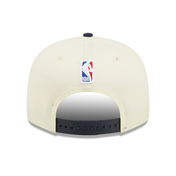 Washington Wizards New Era 2022 NBA Draft 9FIFTY Snapback Adjustable Hat - Cream/Navy
