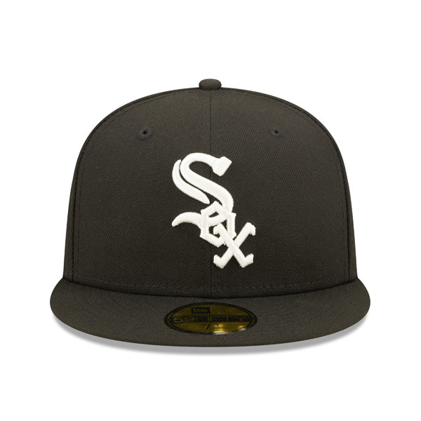 Chicago White Sox 2005 WORLD SERIES Exclusive New Era 59Fifty Fitted Hat - Black/Lavender