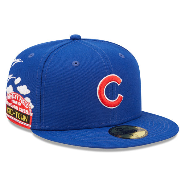 Chicago Cubs New Era Exclusive CLOUD ICON 59Fifty Fitted Hat - Royal