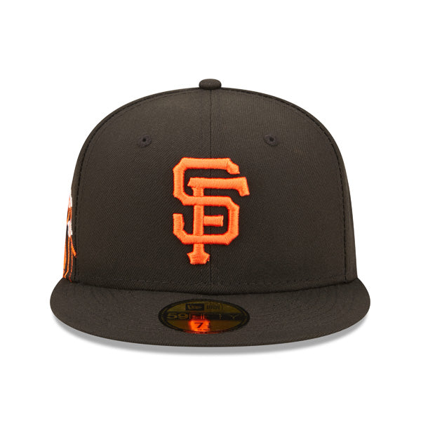 San Francisco Giants New Era Exclusive CLOUD ICON 59Fifty Fitted Hat - Black
