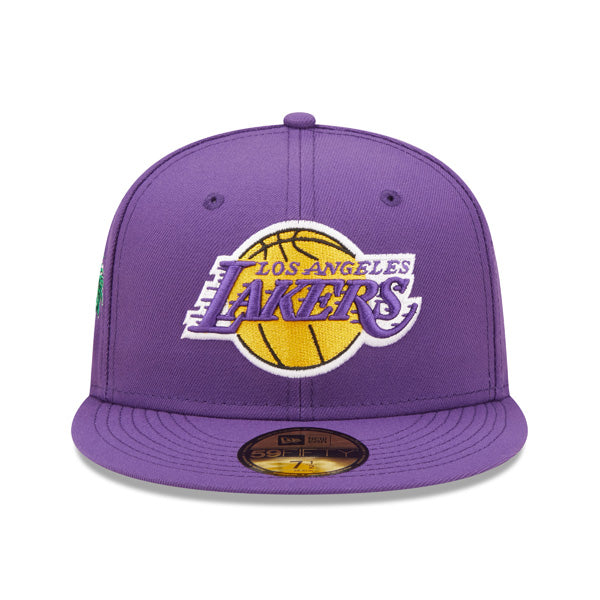 Los Angeles Lakers New Era Exclusive CLOUD ICON 59Fifty Fitted Hat - Purple