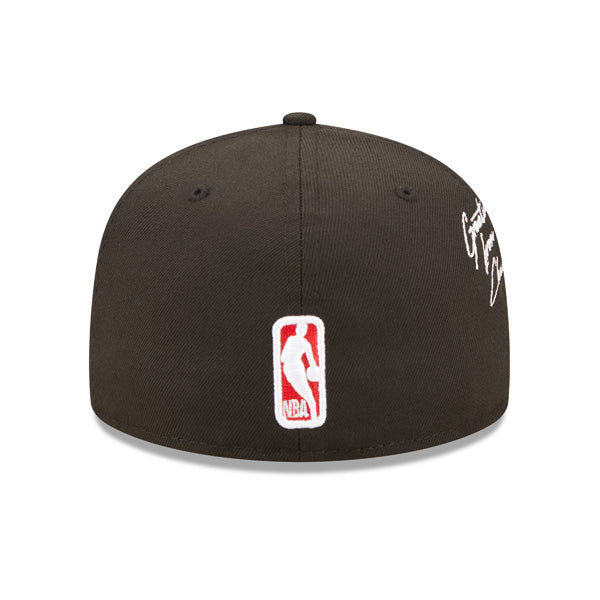 Chicago Bulls New Era Exclusive CLOUD ICON 59Fifty Fitted Hat - Black