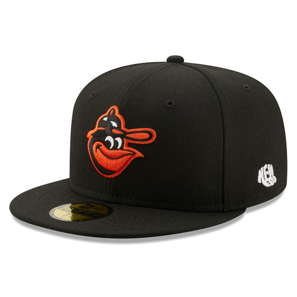 Baltimore Orioles 1966 WORLD SERIES Exclusive New Era 59Fifty Fitted Hat - Black/Green Bottom