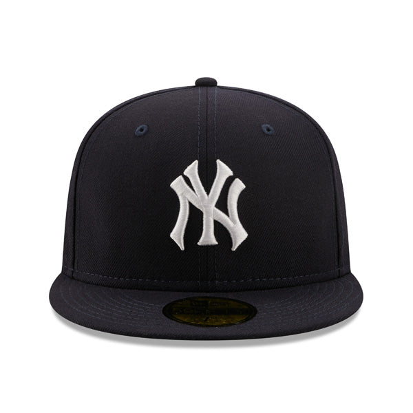 New York Yankees 1977 WORLD SERIES Exclusive New Era 59Fifty Fitted Hat - Navy/White/Green Bottom