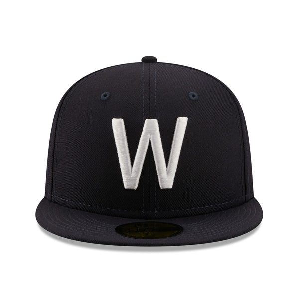 Washington Senators 1924 WORLD SERIES Exclusive New Era 59Fifty Fitted Hat - Navy/Green Bottom