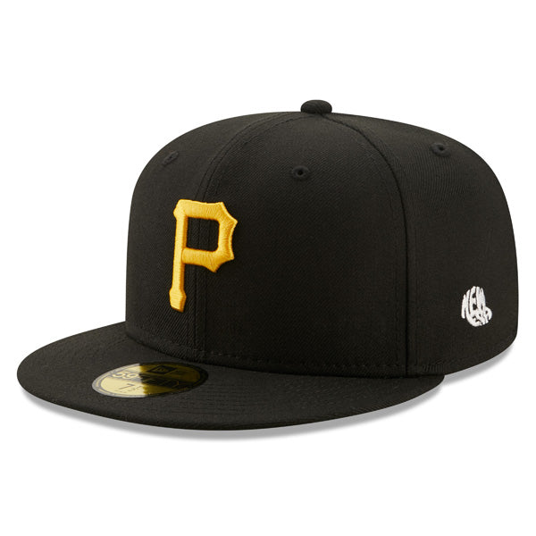 Pittsburgh Pirates 1960 WORLD SERIES Exclusive New Era 59Fifty Fitted Hat - Black/Green Bottom