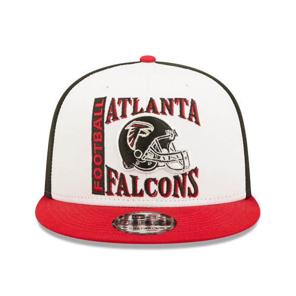 Atlanta Falcons New Era HELMET HIT 9Fifty Snapback NFL Hat – White/Black/Red