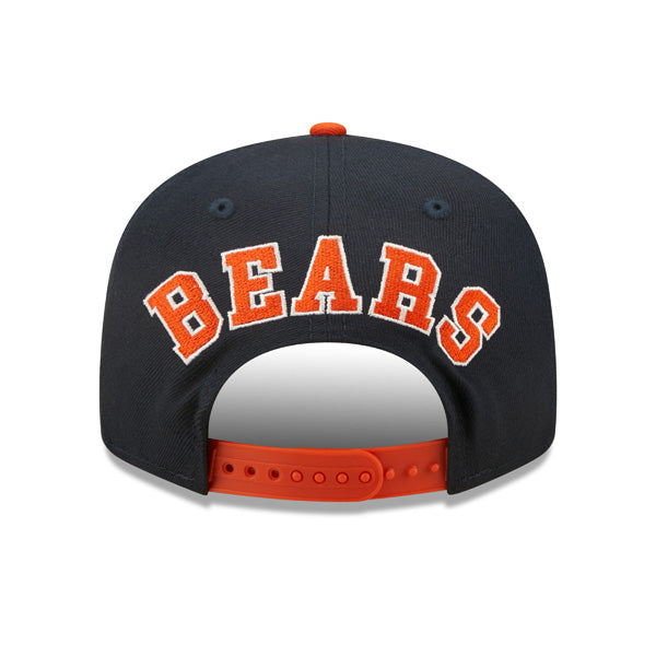Chicago Bears New Era BACK SCRIPT 9Fifty Snapback NFL Hat