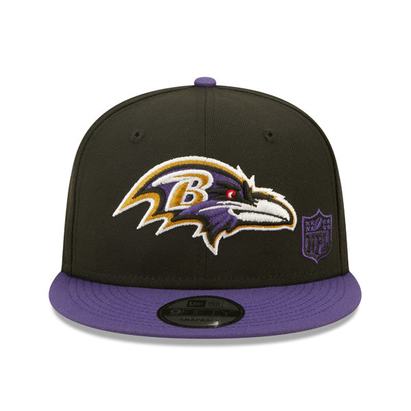 Baltimore Ravens New Era BACK SCRIPT 9Fifty Snapback NFL Hat