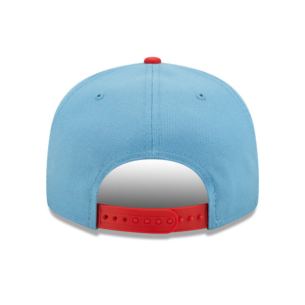 Houston Oilers New Era HELMET HIT 9Fifty Snapback NFL Hat – White/Red/Sky