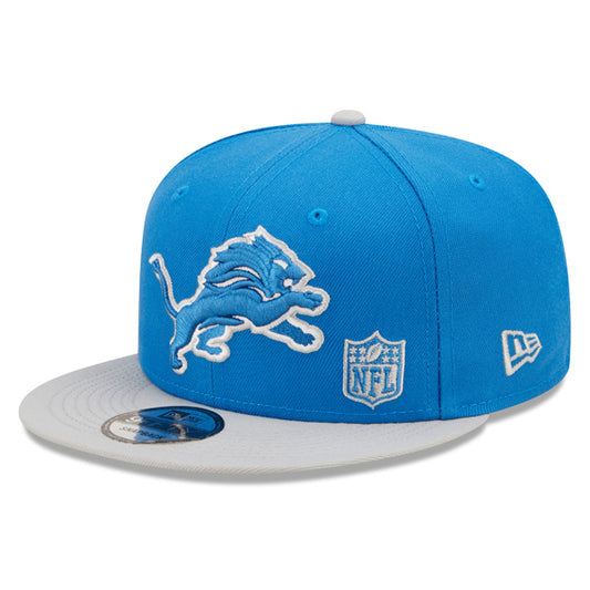 Detroit Lions New Era BACK SCRIPT 9Fifty Snapback NFL Hat