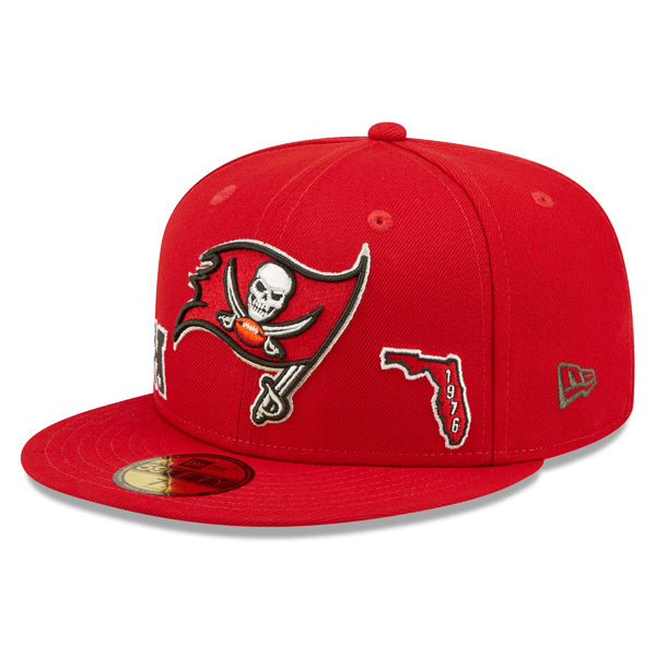 Tampa Bay Buccaneers New Era TEAM IDENTITY Exclusive NFL Fitted 59Fifty Hat