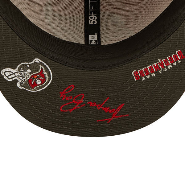 Tampa Bay Buccaneers New Era TEAM IDENTITY Exclusive NFL Fitted 59Fifty Hat