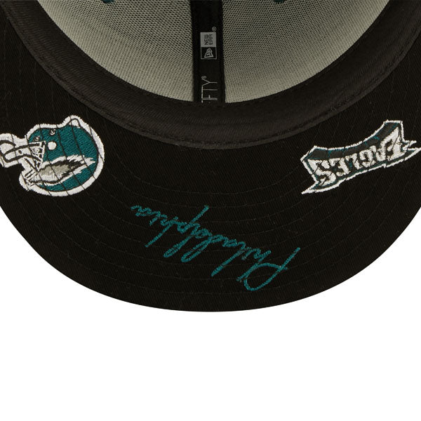 Philadelphia Eagles New Era TEAM IDENTITY Exclusive NFL Fitted 59Fifty Hat